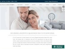 Tablet Screenshot of lutocuritiba.com.br